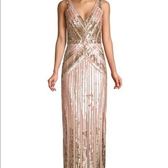 Aidan Mattox long embellished gown - Picture 9 of 12